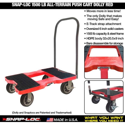 Multiform Push Cart All Terrain Moving Dolly Platform Truck Trolley 1500lbs NEW 