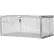 Marlin Steel Basket with Lid 368050-31 - Electropolished Stainless Steel - 14"L x 10"W x 6"H Qty 1-4