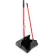 Libman®917 Commercial Lobby Broom & Dust Pan Set - Closed Lid - Pkg Qty 2