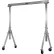 Adjustable Height Aluminum Gantry Crane, 12'W x 9'6"-12'H, 2,000 lb. Capacity