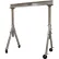 Adjustable Height Aluminum Gantry Crane, 8'W x 7'8"-10'2"H, 4,000 lb. Capacity