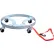 Vestil Drum Dolly DRUM-QUAD-C with Cast Iron Wheels for 5, 30 & 55 Gallon Drums