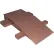 Steel Wheel Riser Ramp SWR-24-10-60 - 60"L x 24"W x 10-1/4"H - 20,000 Lb. Cap.