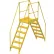 6 Step Cross-Over Ladder, 104"L, 335 Lb. Capacity