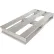 Heavy Duty Open Deck Half Pallet, Aluminum, 2-Way Entry, 40" x 24", 4000 Lb Static Capacity