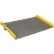 Vestil™ Aluminum Dock Board with Steel Safety Curb, 72"W x 48"L, 15000 lb. Capacity