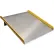 Vestil™ Aluminum Dock Board with Steel Safety Curb, 60"W x 72"L, 15000 lb. Capacity