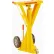 Vestil™ Ratchet Beam Trailer Stabilizing Jack, Hard Rubber Wheels, 40,000 lb. Lifting Capacity