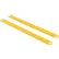 Vestil™ Steel Pin Style Fork Extensions 6"W x 120"L, 4000 lb. Capacity, Yellow