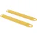 Vestil™ Steel Fork Extensions 4"W x 48"L, 4000 lb. Capacity, Yellow