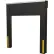 Vestil™ Dock Seal/Shelter Combination 14" Projection, 14"L x 8'W x 10'H Door, Black