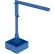 Vestil™ Steel Portable Jib Crane with Empty Base, 8, I-Beam, 500 lb. Capacity, Blue