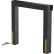 Vestil™ Dock Seal 14" Projection, 8'W x 8'H Door Opening, Black