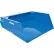 Vestil™ Steel Fork Mounted Front Loader, 1 Cu. Yd., 4000 lb. Capacity, Blue