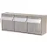 Akro-Mils TiltView™ 3 Bin 06703 - 23-5/8"W x 7-13/16"L x 9-13/32"H