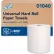 Scott® Essential Hard Roll Towels, 1-Ply, 8" x 800 ft, 1.5" Core, White, 12 Rolls/CT