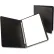 Oxford® Pressboard Report Cover, 2 Prong Fastener, Letter, 3" Capacity, Black