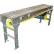 Omni Metalcraft Lineshaft 3' Drive Conveyor LSDS1.9X16-24-3-3-F60-1-CD - 1.9" Dia. 24"BF, 1 HP