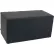 Interion® Antimicrobial Rectangle Reception Bench, Black