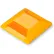 Tapco Hydrant-Lite Reflective Pavement Marker, 2-Sided Reflector, 4" x 4", Amber, Box 100