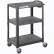 Global Industrial™ Steel Audio Visual & Instrument Cart, Black