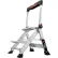 Little Giant® Jumbo Step Aluminum Ladder - 375 lb. Capacity, 2 Step - 11902