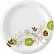 Dixie® UX9WS, Pathways Paper Plates, 8-1/2" Dia., Green/Burg/Wht, 500/Carton