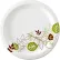 Dixie® SXP10PATH, Pathways Paper Plates, 10-1/8" Dia., Green/Burg/Wht, 500/Carton