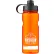 Ergodyne Chill-Its® Plastic Wide Mouth Water Bottle, 1 Liter, Orange, 13151
