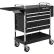 Global Industrial™ Professional 5-Drawer Tool Cart w/ Locking Top, Black