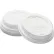 Dixie DIX D9538 - Dome Hot Drink Lids, 8 Oz. Cups, White, 1000 ct