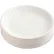 AJM Packaging Corp® AJMPP9GRAWH, Paper Plates, 9" Dia., White, 1200/Carton