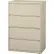 Hirsh Industries® HL1000 Series® 36"W 4 Drawer Lateral File Cabinet, Putty