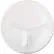 Dart® Quiet Class Laminated Foam Dinnerware, 3-Comp. Plate, 10.25"D, White, 125/PK, 4 Packs/CT