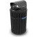 Parkview Recycling Can w/Canopy Top, 45 Gallon, Black