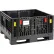 Global Industrial™ Folding Bulk Shipping Container, 48"Lx45"Wx25"H, 1500 Lb. Capacity, Black