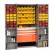 Global Industrial™ Security Work & Storage Cabinet, 38"Wx24"Dx72"H, 94 bins, 2 drawer sizes