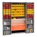 Global Industrial™ Security Work & Storage Cabinet, 38"Wx24"Dx72"H, 94 bins, 4 drawer sizes