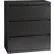 Hirsh Industries® HL1000 Series® 36"W 3 Drawer Lateral File Cabinet, Charcoal