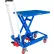 Global Industrial™ Mobile Scissor Lift Table, 27"L x 17"W Platform, 330 Lb. Capacity
