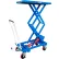 Global Industrial™ Mobile Double Scissor Lift Table, 39" x 20" Platform, 660 Lb. Capacity