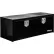 Buyer's Black Steel Underbody Truck Box with T-Handle, 15x13x48 - 1703328