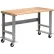 Global Industrial™ Mobile Workbench, 60 x 30", Adjustable Height, Maple Safety Edge