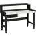 Global Industrial™ 48 x 36 Adj Height Workbench w/Drawer&Riser, BK- Plastic Laminate Square Top