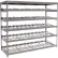 Global Industrial™ Carton Flow Shelving Single Depth 5 LEVEL 96"W x 36"D x 84"H
