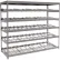 Global Industrial™ Carton Flow Shelving Single Depth 3 LEVEL 96"W x 48"D x 84"H