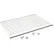 Global Industrial™ Wire Mesh Security Cage Accessory Shelf, 48"W x 24"D
