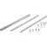 Global Industrial™ Gravity Carton Flow Roller Track Kit 36"