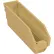 Global Industrial™ Plastic Nesting Storage Shelf Bin 2-3/4"W x 11-5/8"L x 4"H Beige - Pkg Qty 24