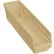 Global Industrial™ Plastic Nesting Storage Shelf Bin 4-1/8"W x 17-7/8"L x 4"H Beige - Pkg Qty 12